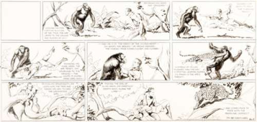 Alex Raymond Jungle Jim #4 - 28 janvier 1934 (King Features Syndicate, 1934).... | Heritage