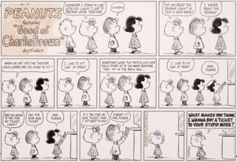 Charles Schulz Peanuts Sunday Page du 7 mars 1971 (United Feature Syndicate, 1971).... | Heritage