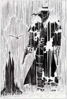 John Romita Jr. and Klaus Janson Dark Tower: The Gunslinger Born #3 Second Printing Variant Cover Original Art (Ma...