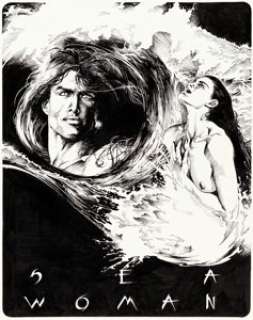  - Craig Hamilton Sea Woman Portfolio "Conan the Barbarian" Illustrations Original Art Group of 6 and Signed Limited ... (Total: 7 Items)