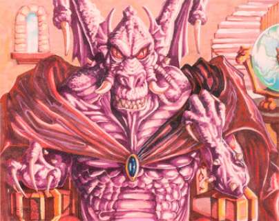 Ed Beard Jr. Magic: The Gathering - Legends Card #142 "Arcades Sabboth" Painting Original Art and Sign... | Heritage