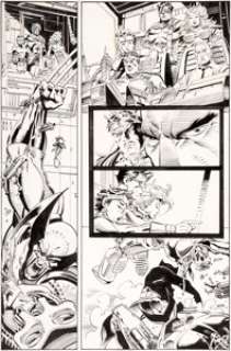 Andy Kubert and Dan Green Wolverine #51 Story Page 2 Original Art (Marvel, 1992).... | Heritage