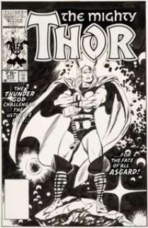John Buscema Thor #370 Cover Original Art (Marvel, 1986).... | Heritage
