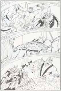  - Andrea Di Vito Avengers: Season One Page 3 Original Art (Marvel, 2013)....