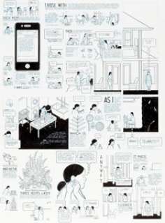 Chris Ware Building Stories "Oak Park Newspaper" Page 18 Original Art (Pantheon, 2011). Chris - | Heritage