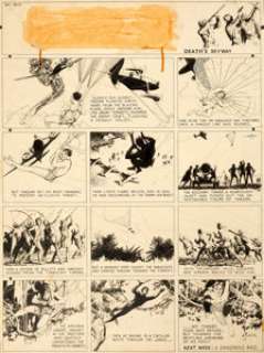 Hal Foster Tarzan #307 Sunday Comic Strip Original Art dated 1-24-37 (United Feature Syndicate, 1937). - | Heritage