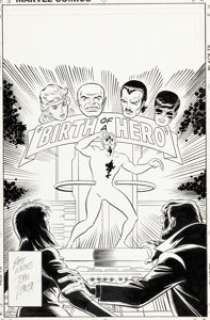 Ron Frenz and John Romita Kickers, Inc. #1 Original Art Unpublished Cover (Marvel, 1986).... | Heritage