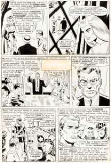  - Don Heck and Wally Wood The Avengers #21 Story Page 20 Scarlet Witch Original Art (Marvel, 1965)....