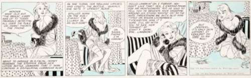  - Alex Raymond Rip Kirby #24 Daily Comic Strip Original Art dated 3-30-46 (King Features Syndicate, 1946)....