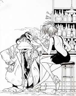 Sokal | Canardo, illustration Ã  l’encre de Chine pour l’a… | Millon