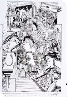 Chris Weston Tom Strong‘s Terrific Tales #11 Complete 8-Page Story "Jonni Future" Original Art (DC/America‘s Best ... (Total: 8 Original Art)