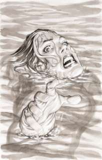 Mark Brooks - Ultimate X-Men #98 Cover Original Art (Marvel, 2009).