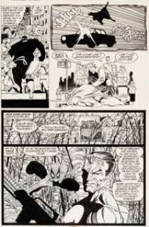 Erik Larsen and Mike Machlan - Amazing Spider-Man #331 Story Page 10 Original Art (Marvel, 1990).