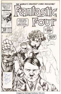 John Byrne | Fantastic Four #292 Cover Original Art (Marvel, 1986). | Heritage