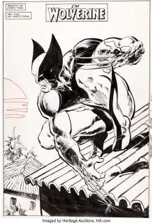 John Buscema and Klaus Janson - Marvel Comics Presents #1 Splash Page 1 Original Art (Marvel, 1988).