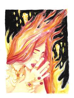 Nicole Goux - Fire Elemental