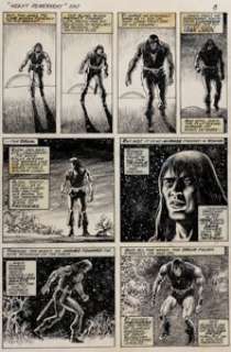 Kwapisz, Gary | Gary Kwapisz and Alfredo Alcala Conan the Barbarian Vol 1 #223 Story Page 8 Original Art (Marvel, 1989).... | Heritage