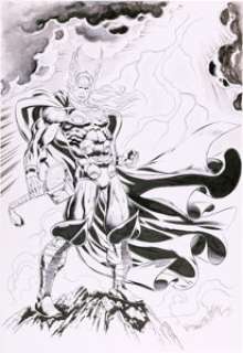 Castellini, Claudio - Claudio Castellini Thor Illustration Original Art (Undated)....