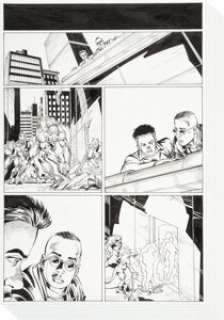 Mark Bright - Quantum and Woody #24 Complete Unpublished 22-Page Story Original Art (Acclaim/Valiant, 2001).... (Total: 22 Original Art)