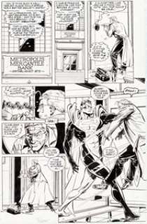 Guice, Jackson "Butch" - Jackson "Butch" Guice and Denis Rodier Action Comics #688 Story Page 4 Original Art (DC, 1993)....