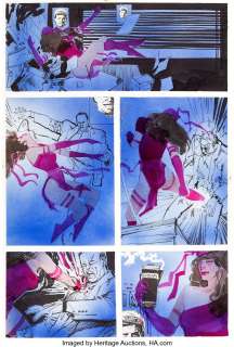 Sienkiewicz, Bill | Bill Sienkiewicz Elektra: Assassin #7 Story Page 12 Original Art (Marvel, 1987).... | Heritage
