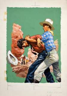 Joubert, Pierre | Le ravin de la mort Illustration Ã  la gouache pour cette | Coutau Bégarie