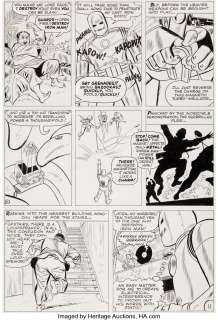 Heck, Don - Don Heck Tales of Suspense #39 Iron Man Story Page 12 Original Art (Marvel, 1963)....