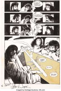 Wagner, Matt - Matt Wagner Mage: The Hero Discovered #3 Story Page 17 Original Art (Comico, 1984)....