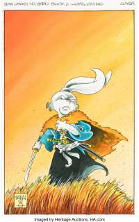 Sakai, Stan - Stan Sakai Usagi Yojimbo #35 Homecoming Trade Paperback Collection Cover Painting Original Art (IDW, 2...