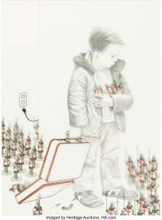 Jean, James - James Jean Fables #24 Cover Original Art (DC/Vertigo, 2004)....