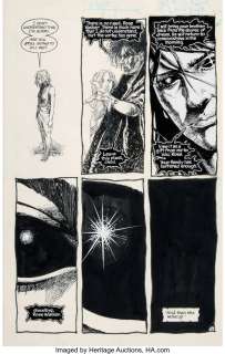 Dringenberg, Mike - Mike Dringenberg and Malcolm Jones III Sandman #16 Story Page 16 Original Art (DC/Vertigo, 1990)....