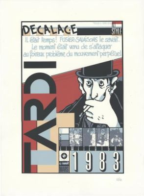 Jacques Tardi | Décalage, le mouvement perpétuel, tirage | Galerie 9ème Art
