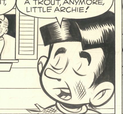 Little Archie #27 Pg.36 - Original Art | Russ Cochran