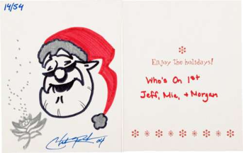 Christopher Rush Christmas Card Illustration Original Art (2004). ... | Heritage