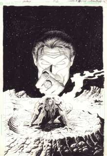 Paul Gulacy - Jsa: Classified #10 Cover - Green Lantern Alan Scott And Vandal Savage - 2006 Signed