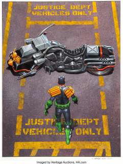 Weston, Chris - Chris Weston Judge Dredd Megazine #325 Cover Painting Original Art (Rebellion, 2012)....