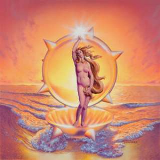 Corben, Richard | Richard Corben Venus by Morningstar LP Cover Painting Original Art (Columbia, 1979).... | Heritage