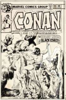 Buscema, John | John Buscema Conan the Barbarian #94 Cover Original Art (Marvel, 1979).... | Heritage