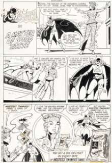 Novick, Irv - Irv Novick and Tex Blaisdell - Batgirl Hostess Advertisement Original Art (DC, 1980)....