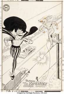 Infantino, Carmine | Carmine Infantino and Joe Giella Flash #121 Cover Original Art (DC, 1961).... | Heritage