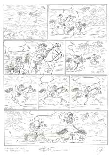 CAMOMILLE ET LES CHEVAUX, Stefano Turconi, tome 11, 2023, planche… | Bamboo Edition