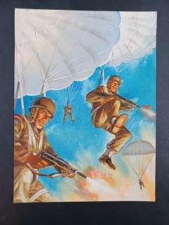 Autore Non Reperito | Autore non reperito - Originale di copertina per fumetto di guerra | Catawiki