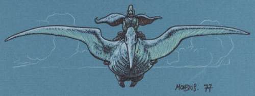 Jean Giraud (Moebius) | Arzach Illustration Original Art (1977). | Heritage