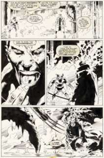 Marc Silvestri And Dan Green | Wolverine #33 Story Page 25 Original Art (Marvel, 1990). | Heritage