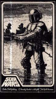 Æ2381 | Star Wars - “Boba Fett Fishing”, (2023) - Colectible! - Limited Edition - Page volante - EO - (2017/2023) | Catawiki