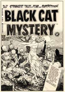 Outlet Black Cat Mystery Comics # 40 (Harvey Publications, 1952)