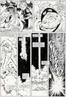 John Romita Jr. and P. Craig Russell Uncanny X-Men #209 Story Page 20 Original Art (Marvel, 1986).