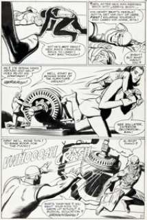 Bruno Premiani The Doom Patrol #118 Story Page 17 Original Art (DC, 1965).