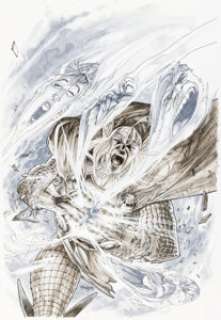 Stephen Segovia Thor: The Deviants Saga #5 Cover Original Art (Marvel, 2012).