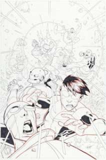 Ryan Ottley Invincible #48 Cover Original Art (Image, 2007).